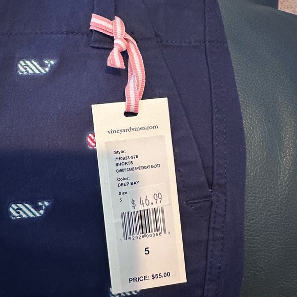 NWT Girls Vineyard Vines Everyday Shorts- Size 5 - Picture 3 of 4